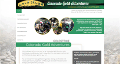 Desktop Screenshot of goldstrikeadventures.com